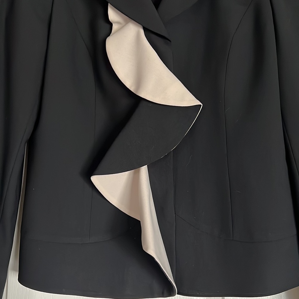 Not So Basic Black Lightweight Suit Jacket - image 2